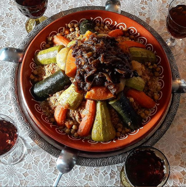 Moroccan couscous