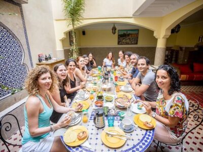 Moroccan cuisine with a cooking class by a local