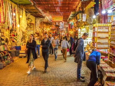 the vibrant souks of Morocco