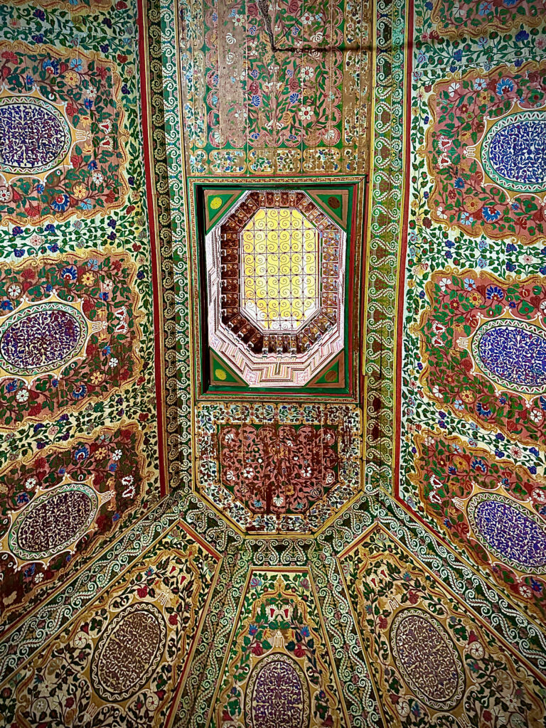 Ceiling Bahia palace
