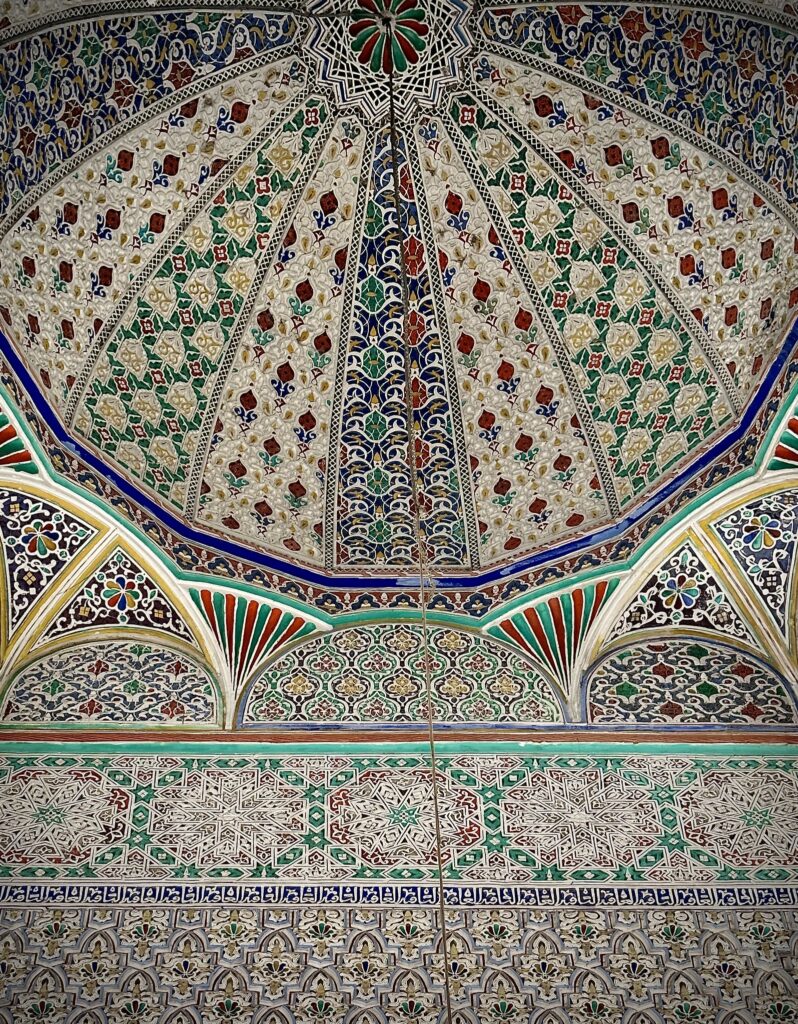 Ceiling at the Madrasa